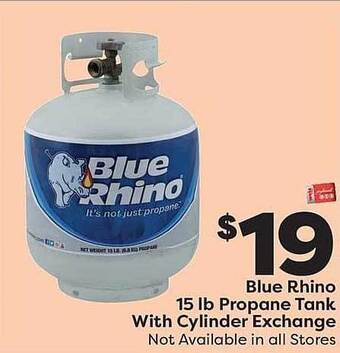 Weis Markets Blue Rhino 15 Lb Propane Tank With Cylinder Exchange offer