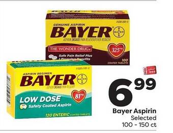 Weis Markets Bayer Aspirin offer