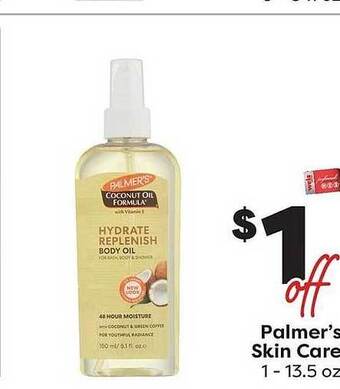 Weis Markets Palmer's Skin Care offer