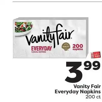 Weis Markets Vanity Fair Everyday Napkins offer