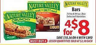 ACME Nature Valley Bars offer