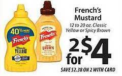 ACME French's Mustard offer