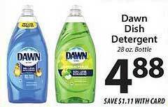 ACME Dawn Dish Detergent offer