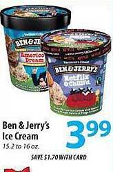 ACME Ben& Jerry's Ice Cream offer