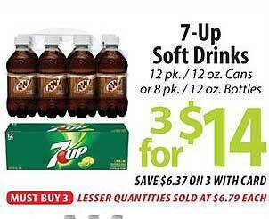ACME 7up Soft Drinks offer