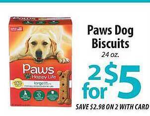 ACME Paws Dog Biscuits offer