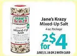 ACME Jane's Krazy Mixedup Salt offer