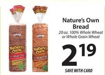 ACME Nature's Own Bread offer