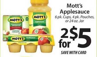 ACME Mott's Applesauce offer