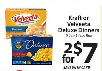 ACME Kraft Or Velveeta Deluxe Dinners offer