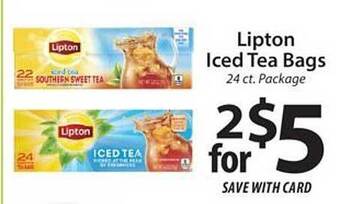 ACME Lipton Iced Tea Bags offer