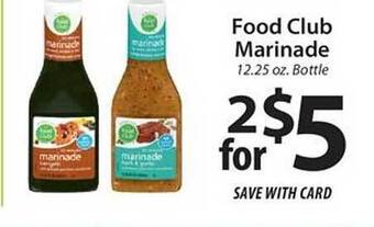 ACME Food Club Marinade offer