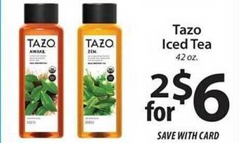 ACME Tazo Iced Tea offer
