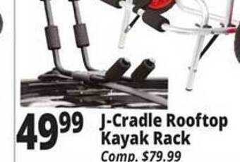 Ocean State Job Lot J-cradle Rooftop Kayak Rack offer