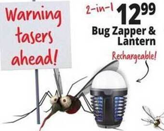 Ocean State Job Lot Bug Zapper & Lantern offer