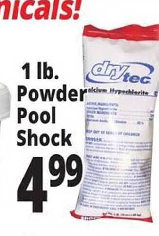Ocean State Job Lot 1 Lb. Powder Pool Shock offer