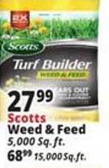 Ocean State Job Lot Scotts Weed & Feed offer