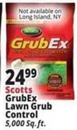 Ocean State Job Lot Scotts Grubex Lawn Grub Control offer