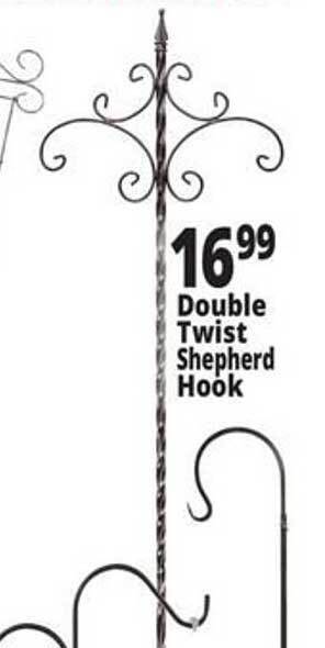 Ocean State Job Lot Double Twist Shepherd Hook offer