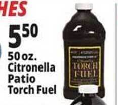 Ocean State Job Lot 50 Oz. Citronella Patio Torch Fuel offer
