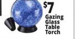 Ocean State Job Lot Gazing Glass Table Torch offer