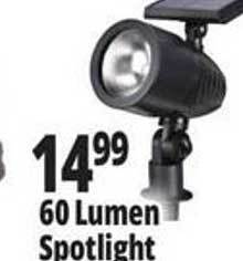 Ocean State Job Lot 60 Lumen Spotlight offer