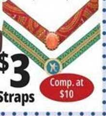 Ocean State Job Lot Straps offer