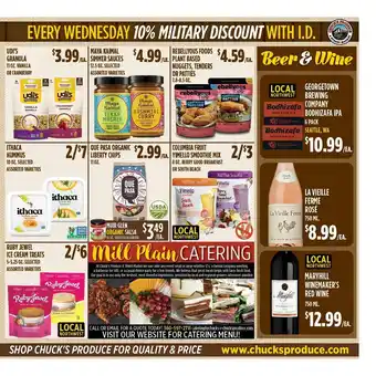 Chuck's Produce Udi's Granola offer