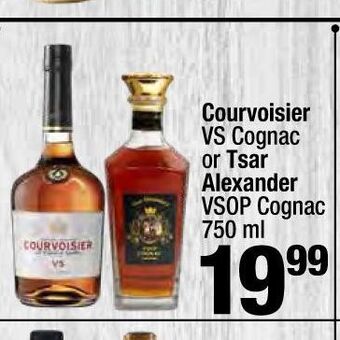 Super King Markets Courvoisier VS Cognac offer