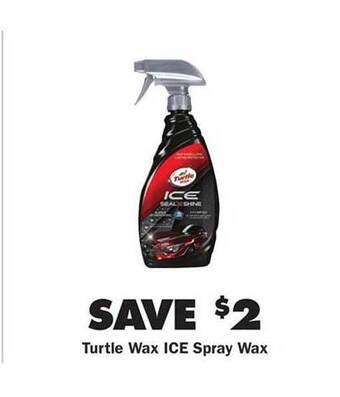 Advance Auto Parts Turtle Wax Ice Spray Wax offer