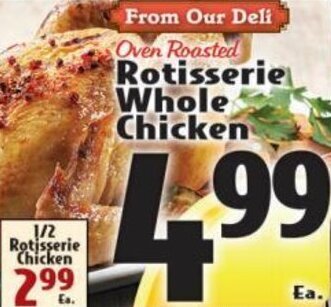 Butera Rotisserie Whole Chicken offer