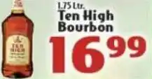 1.75 Ltr. Ten High Bourbon