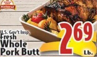 Whole Pork Butt