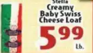 Butera Creamy Baby Swiss Cheese Loaf offer