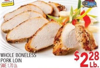 Ingles Markets Whole Boneless Pork Loin offer