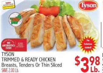 Ingles Markets Tyson Trimmed & Ready Chicken offer