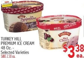 Ingles Markets Turkey Hill Premium Ice Cream 48 oz offer