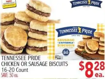 Ingles Markets Tennessee Pride Chicken or Sausage Biscuits offer