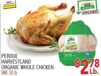 Ingles Markets Perdue Harvestland Organic Whole Chicken offer