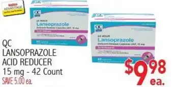Ingles Markets Lansoprazole Acid Reducer 15 mg offer