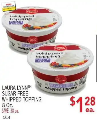 Ingles Markets Sugar Free Whipped Topping 8 oz. offer