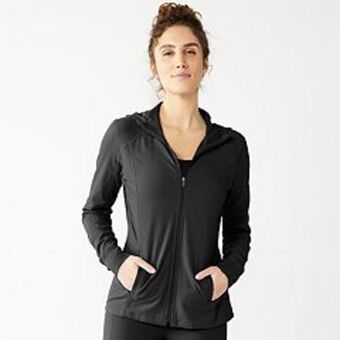 Kohl's Women's tek gear® essential hooded jacket offer