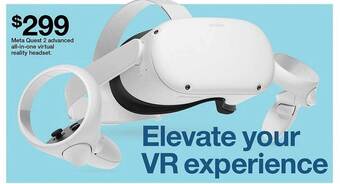 Target Meta Quest 2 Advanced All-in-one Virtual Reality Headset offer