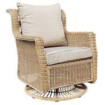 Kohl's Sonoma goods for life® cortena wicker swivel lounge patio chair offer