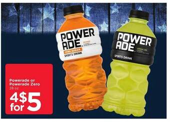Cub Foods Powerade Or Powerade Zero offer