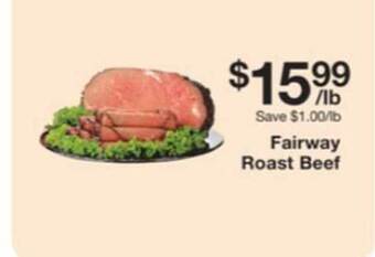 Fairway Store Market Fairway Roast Beef offer