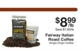 Fairway Store Market Fairway Italian Roast Coffee offer