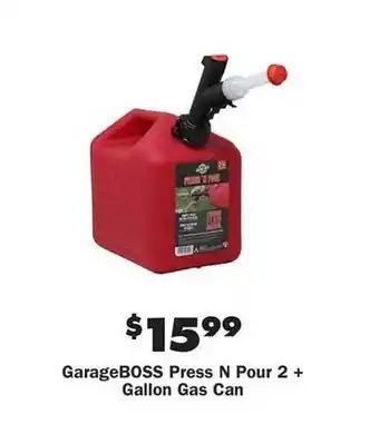 Advance Auto Parts GarageBoss Press N Pour 2 + Gallon Gas Can offer