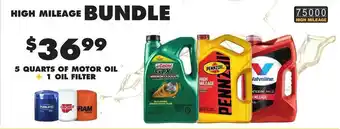 Advance Auto Parts Castrol Gtx, Pennzoil, Valvoline offer