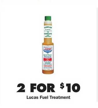 Advance Auto Parts Lucas Fuel Treatment offer